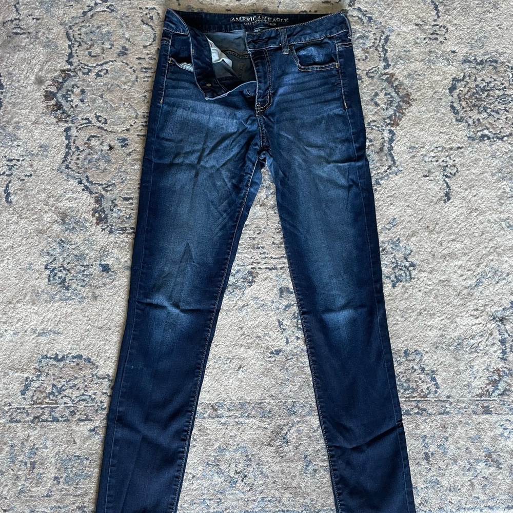 American Eagle Hi-Rise Jegging 8 long